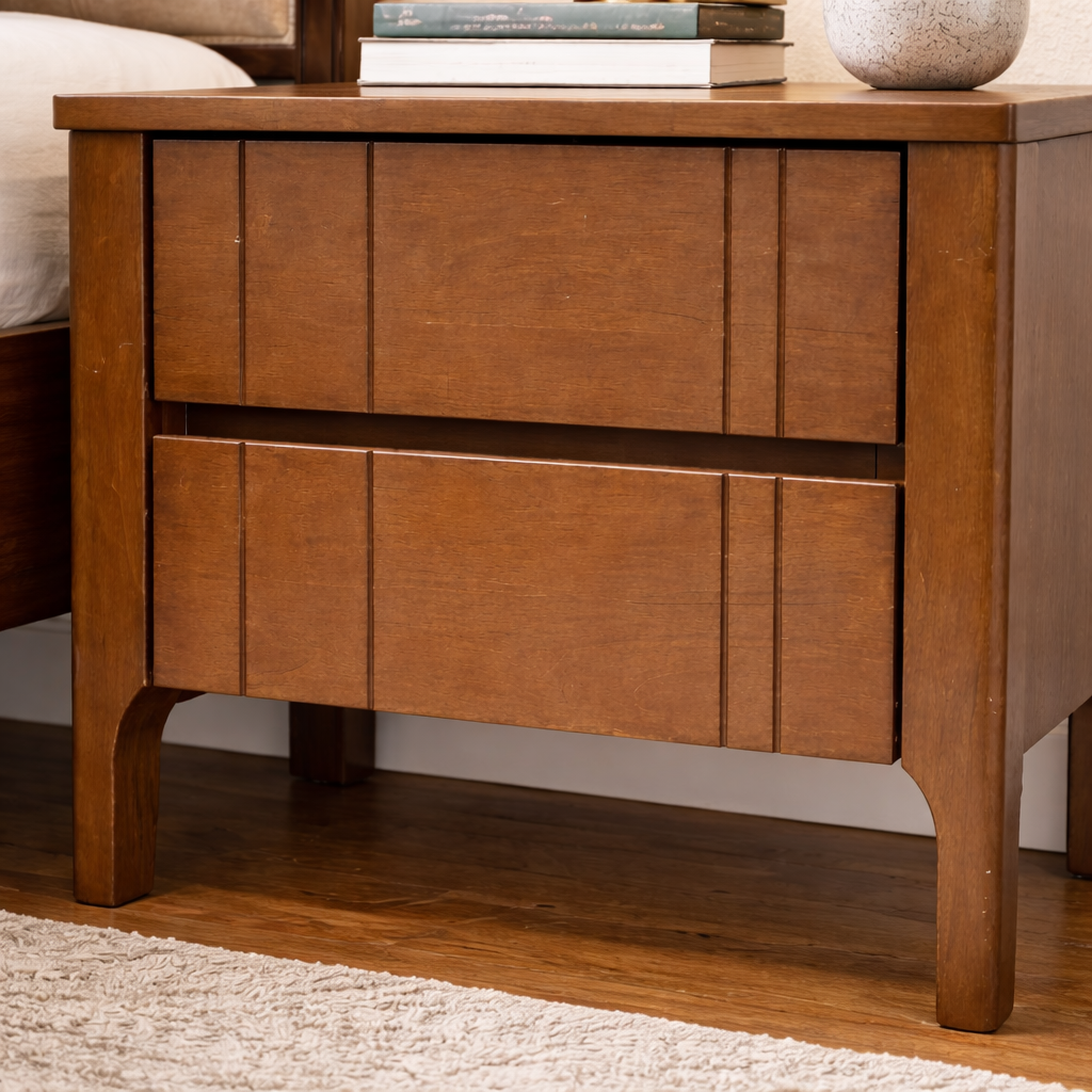 ARENA SIDE TABLE LANCASTER WALNUT ARENA