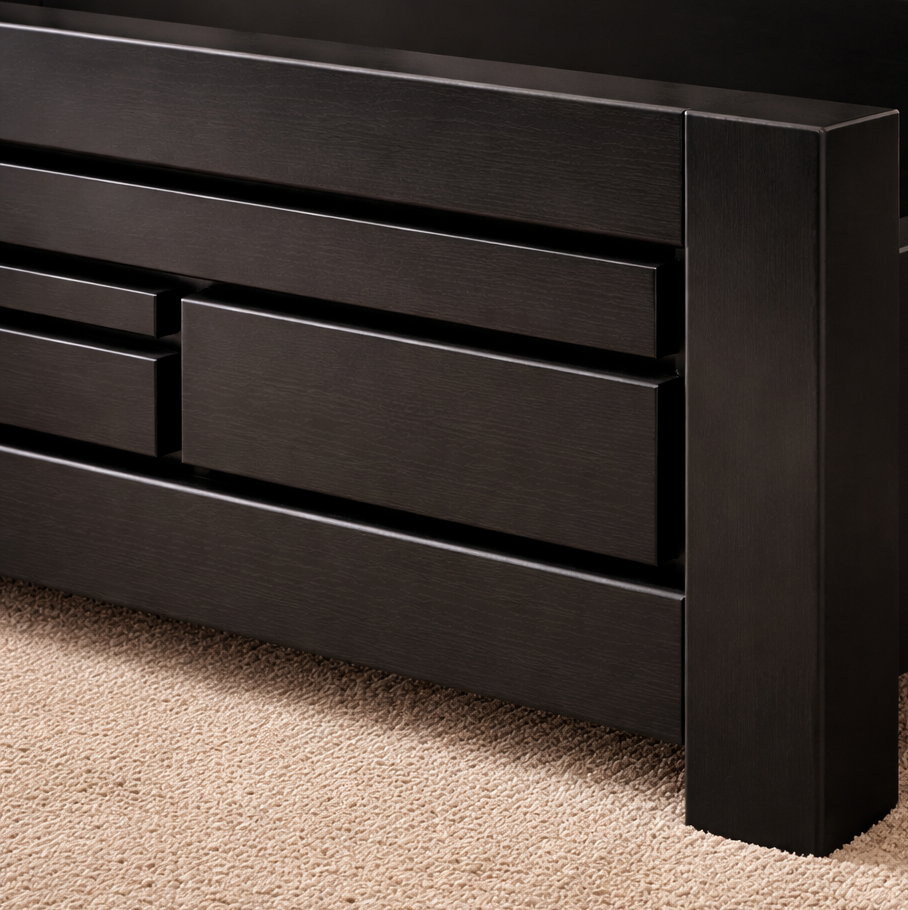 ARENA KING BED ALPHINA WENGE ARENA