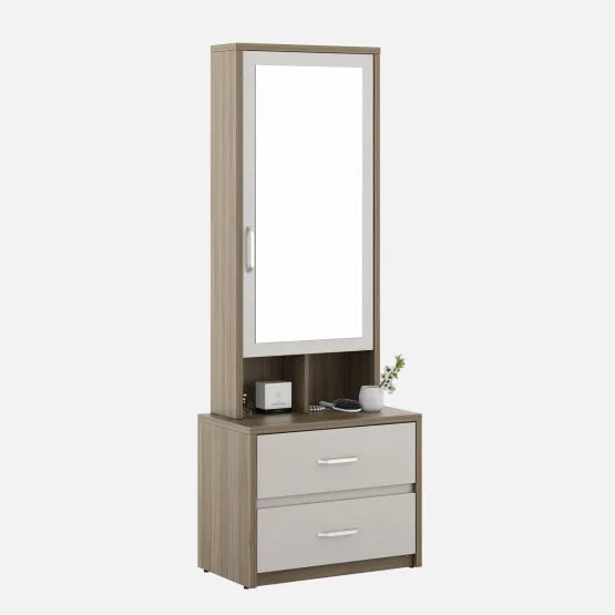 SW DRESSING TABLE NORA PVC HD - LYON WALNUT CMM Arena Retails Pvt Ltd