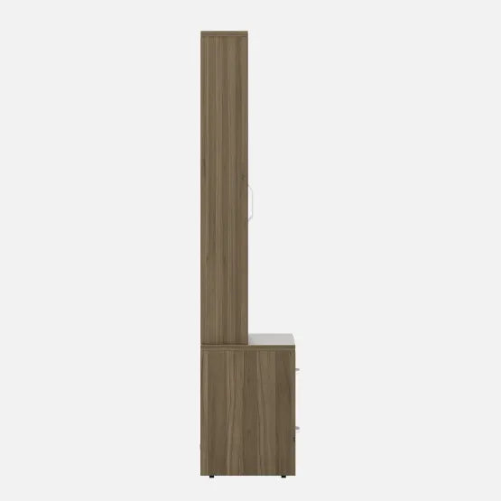 SW DRESSING TABLE NORA PVC HD - LYON WALNUT CMM Arena Retails Pvt Ltd