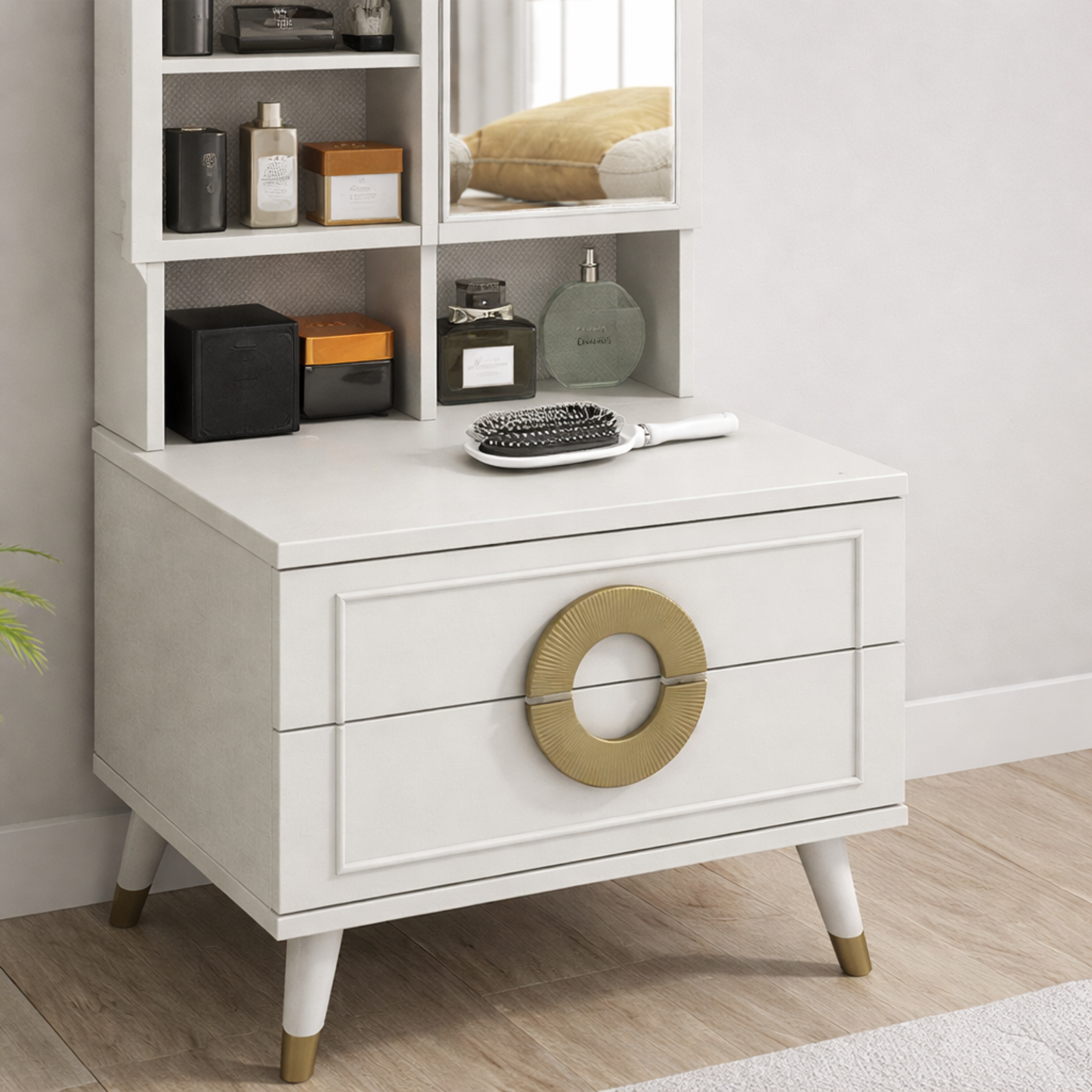 SW DRESSING TABLE AKIRA - PUMIC GREY 42 SPACEWOOD