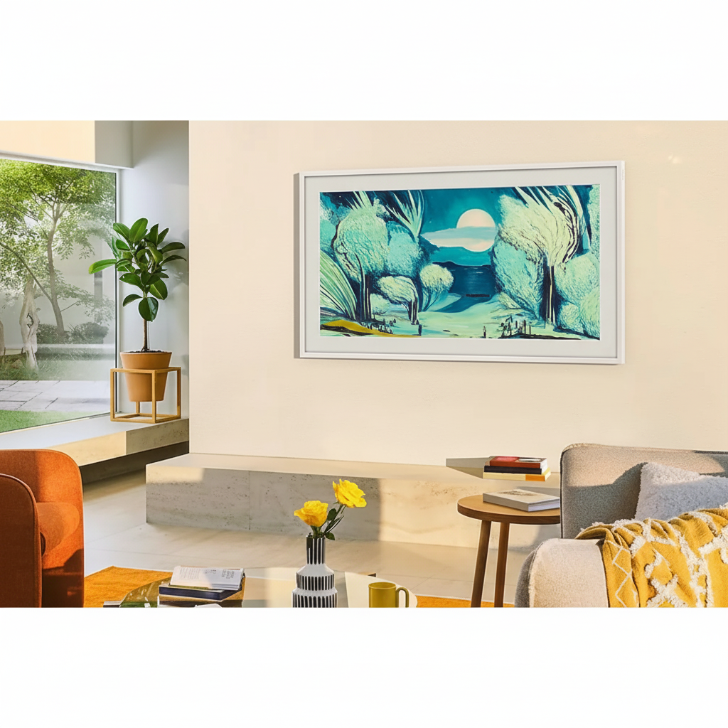 SAMSUNG LED TV QA55LS03F FRAME TV 55 INCH SAMSUNG