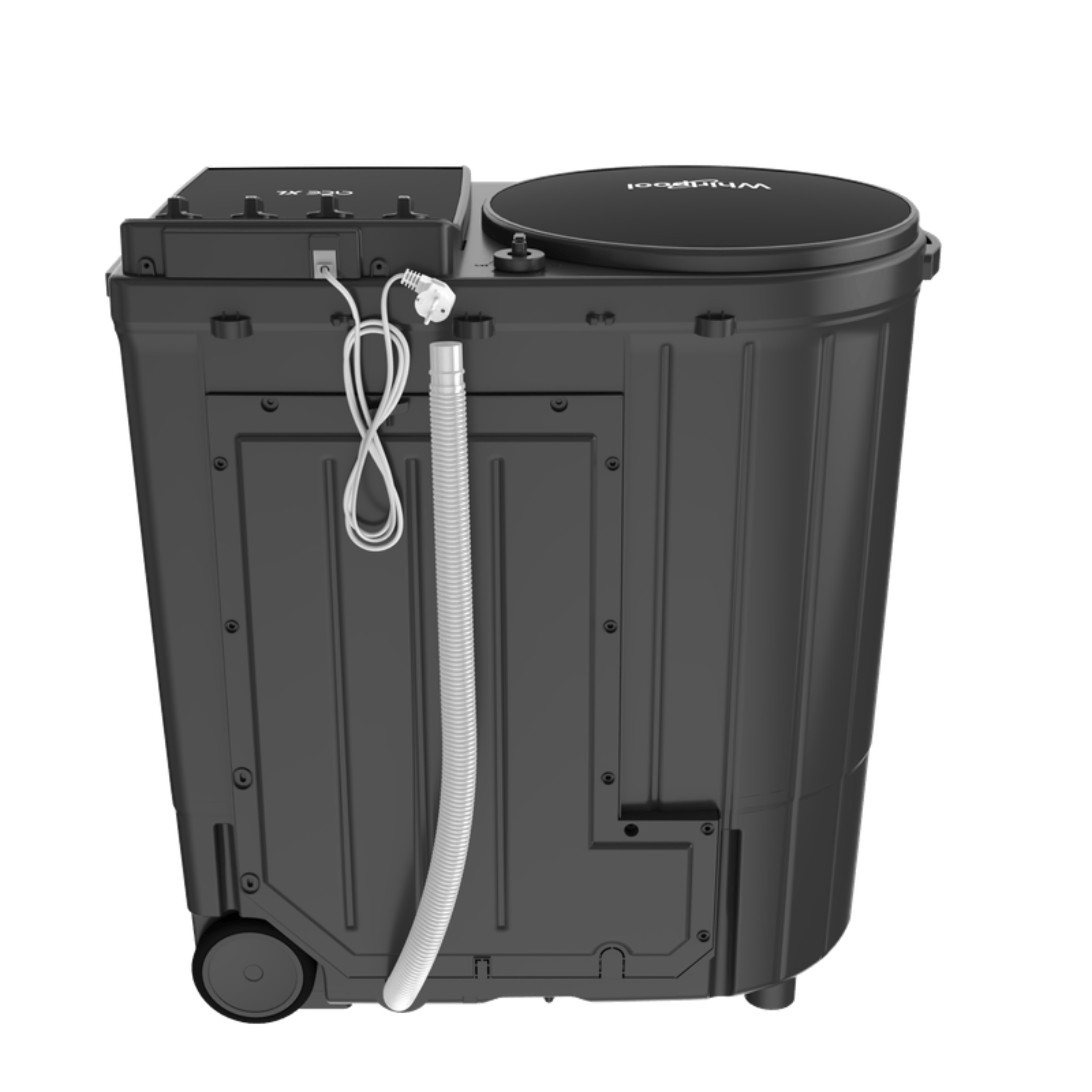 WHIRLPOOL SEMI AUTOMATIC ACE XL 9 DMIX GREY DAZZLE (10YR) WHIRLPOOL