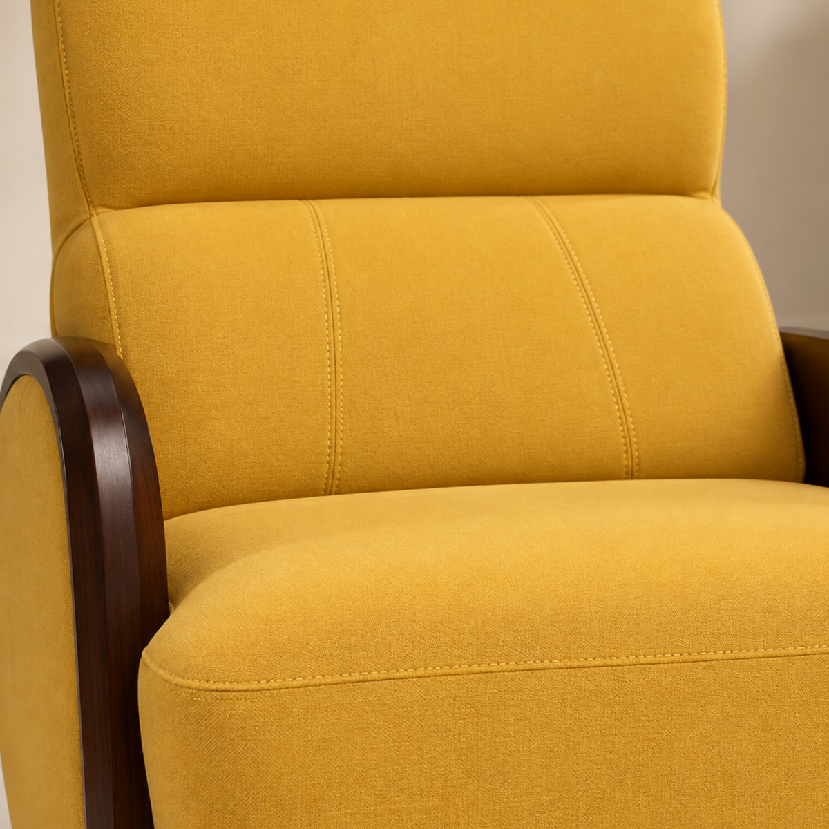 ARENA Lounge Chair Canela Rocking And Revolving Brown/Gold/Green ARENA