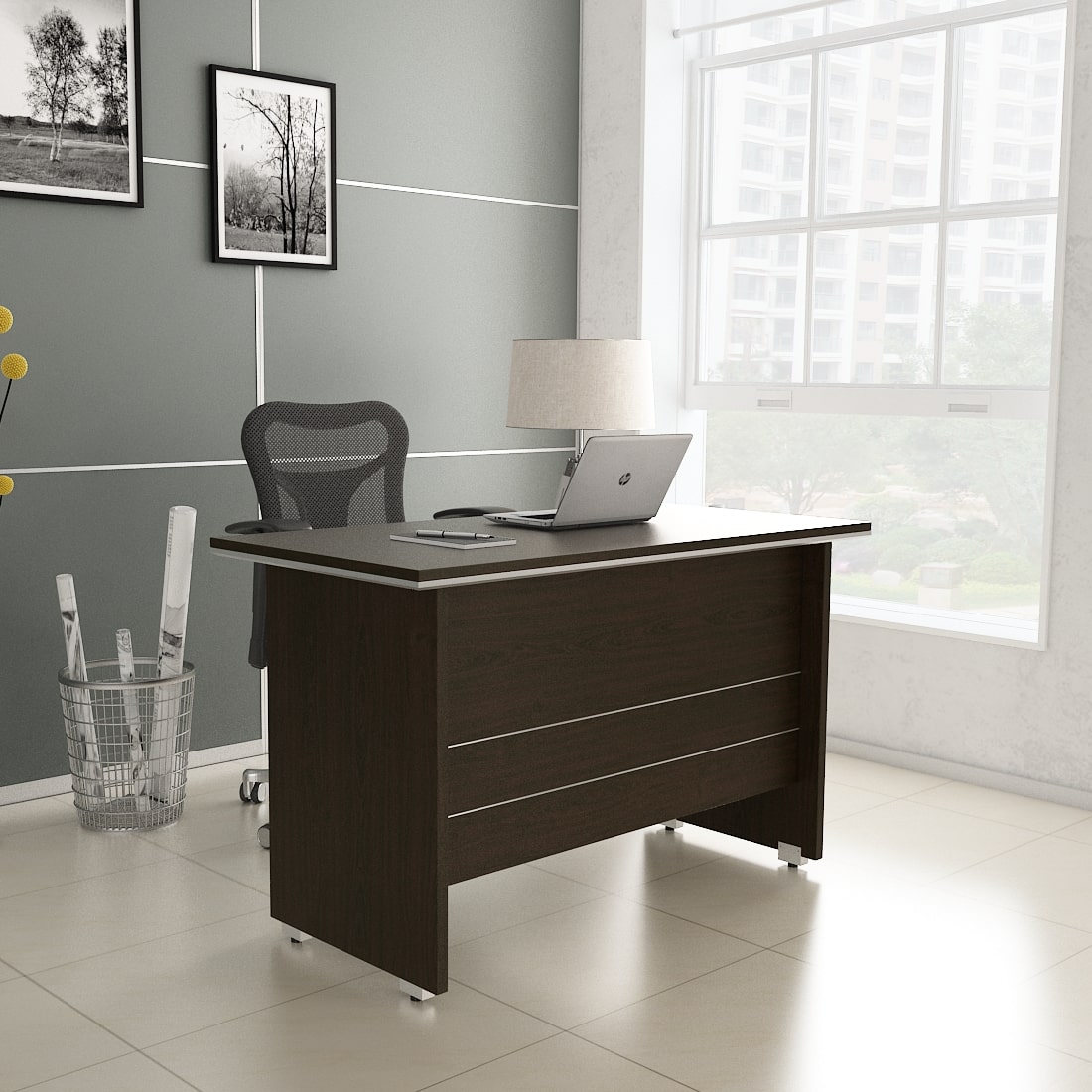 SPACEWOOD NOVA INTEGRA Office Table 3 Drawer 1 Side Drawer 1200x600x750 Vermount SPACEWOOD
