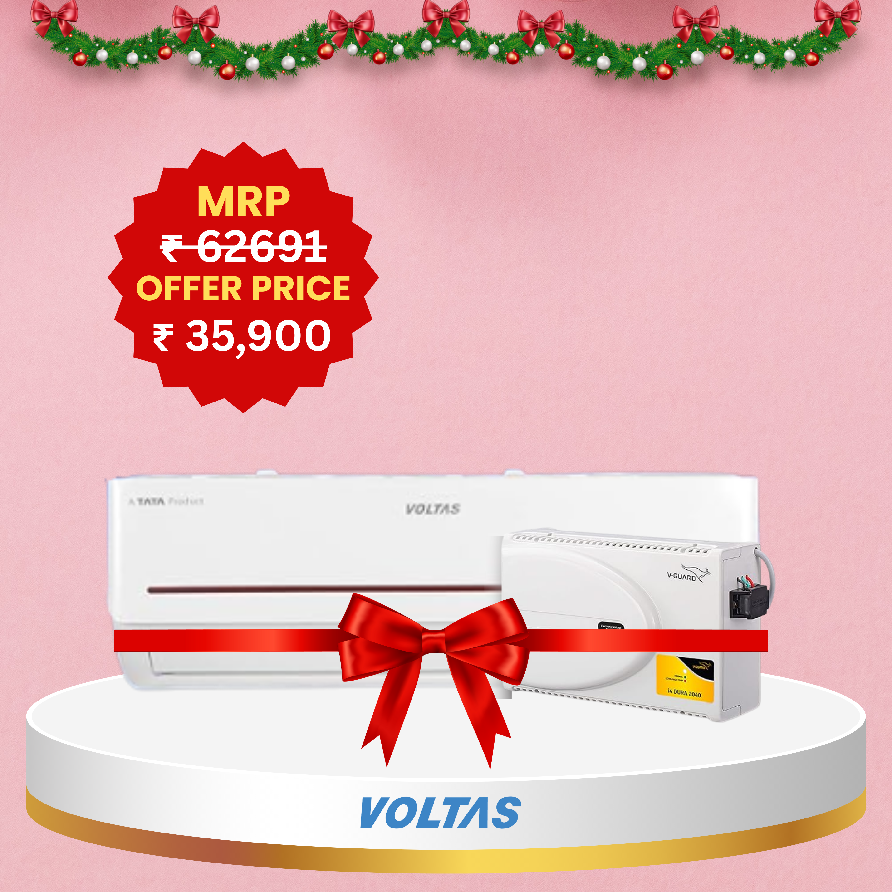PACKAGE 4 -Voltas Vectra Prism AC Combo CMM Arena Retails Pvt Ltd