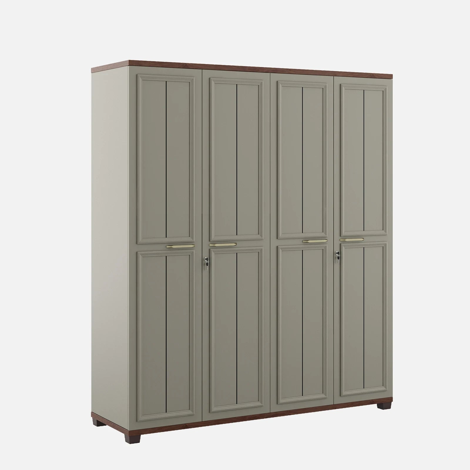 SW 4 DOOR WARDROBE SAHARA - WARDROBE SPACEWOOD