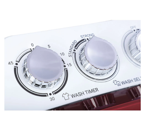 HAIER SEMI AUTOMATIC HTW85-186BBK 8.5 KG HAIER