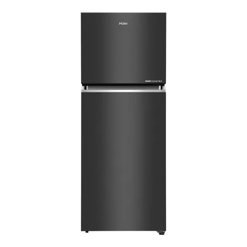 HAIER Refrigerator 2 Star, GE Black Finish Top Mount Frost Free 328 L Black HAIER