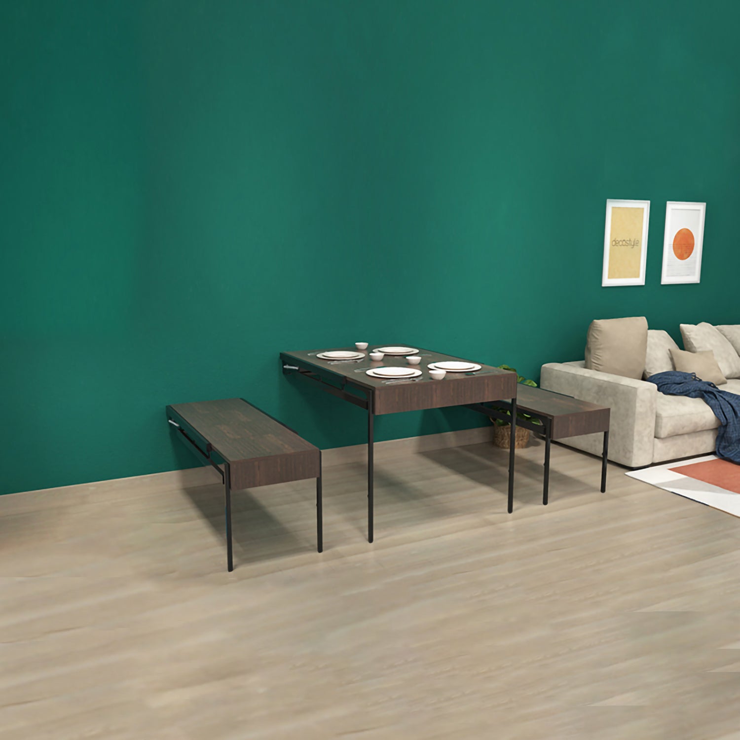 DECOSTYLE DR2DWM Multipurpose Bench Wenge DECOSTYLE