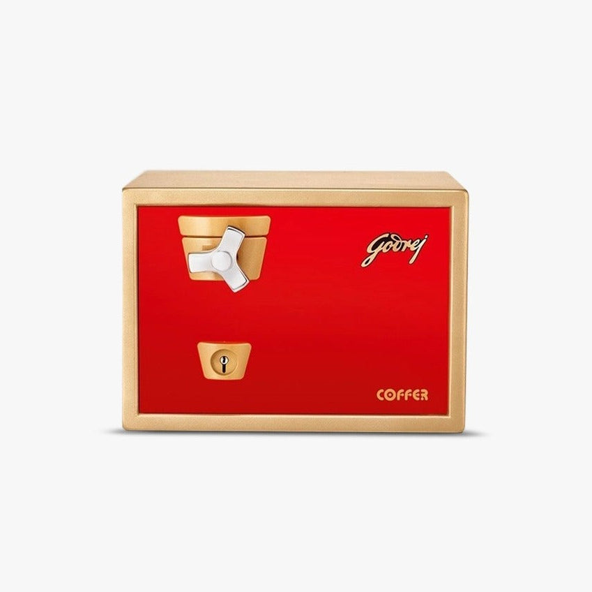Godrej Premium Coffer V1 Red Home Locker GODREJ