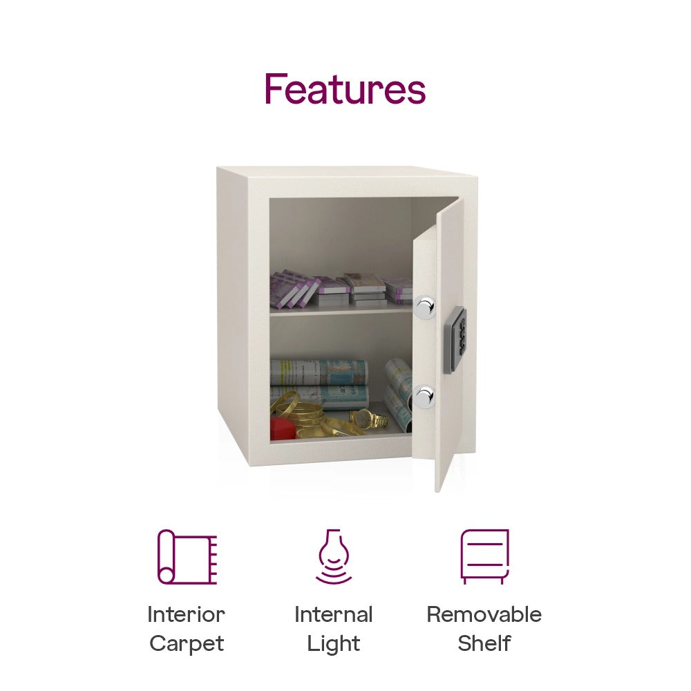 GODREJ SAFE HOME LCKR DIGI IVORY 40L IBUZZ GODREJ