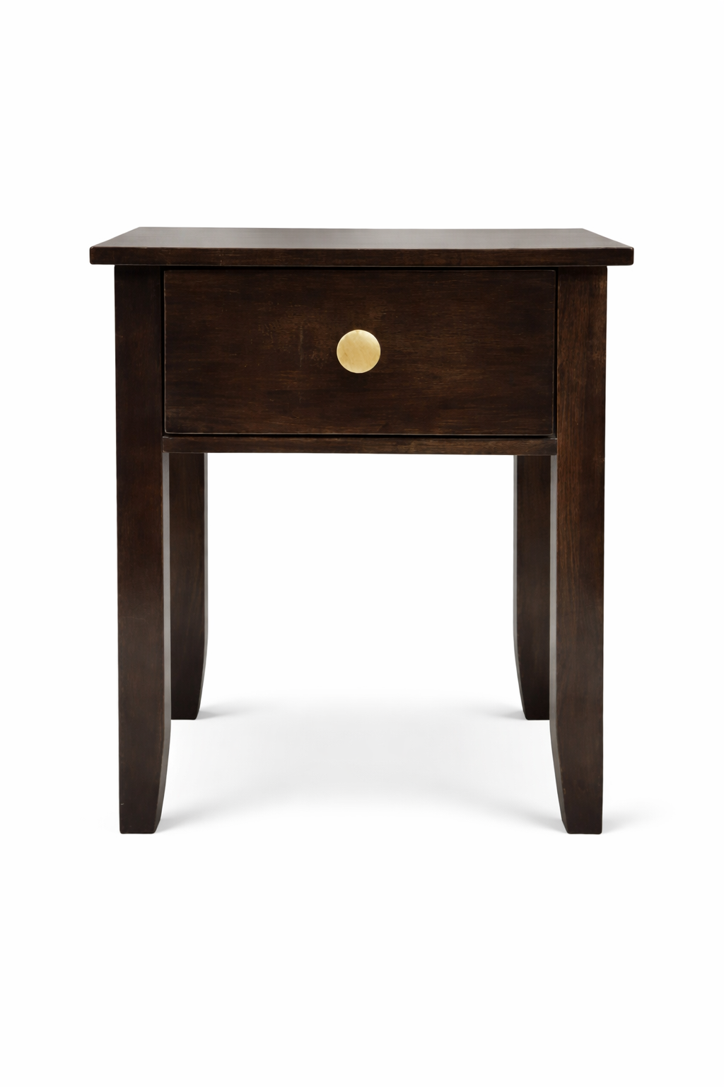 ARENA SIDE TABLE VENETUS 1 DRAWER RUBBER WOOD WENGE ARENA