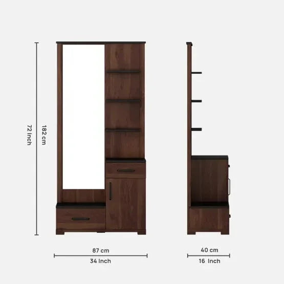 SPACEWOOD Dressing Table Woodland Color Sheesham SPACEWOOD