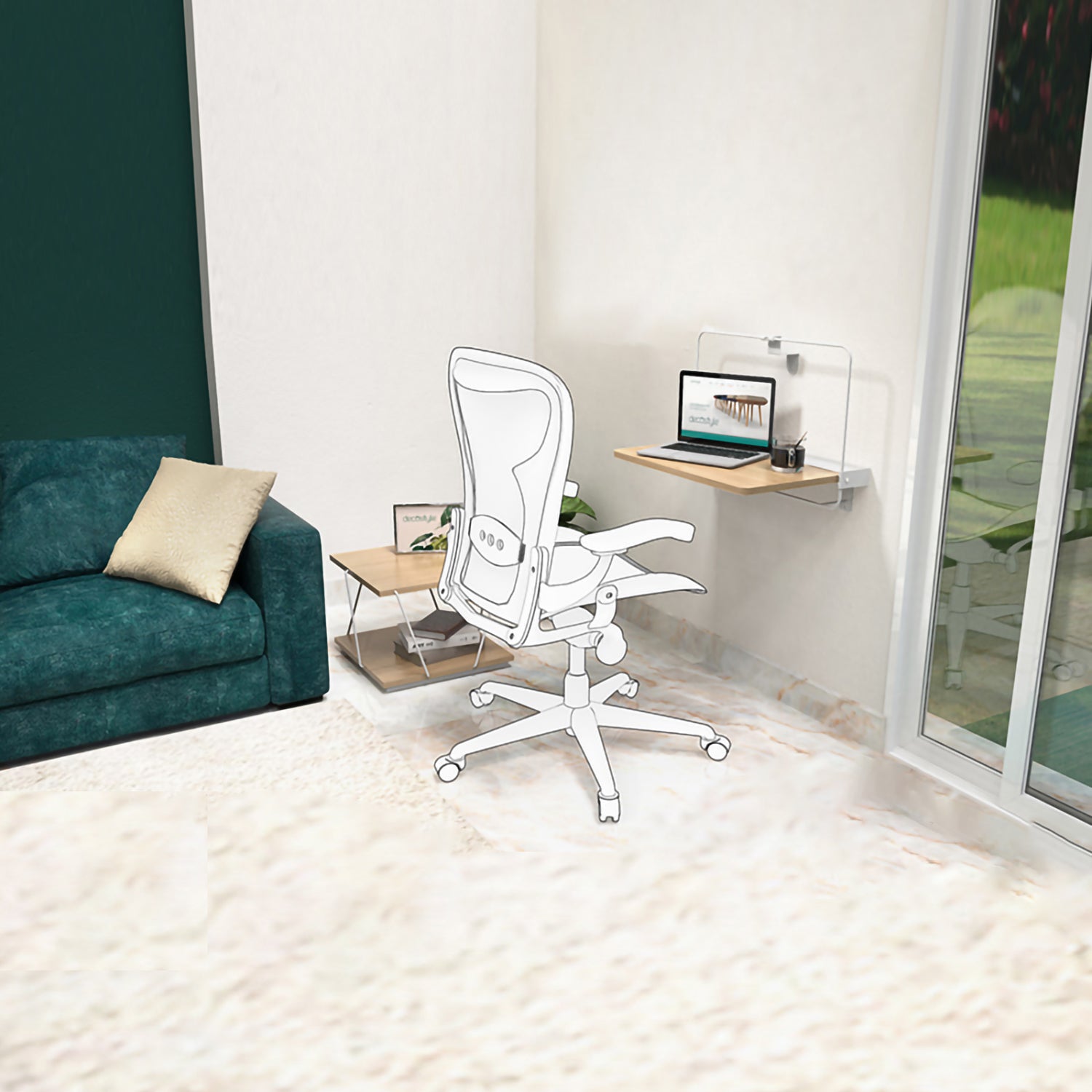 DECOSTYLE DWR 121 UTS TV Unit Teak DECOSTYLE