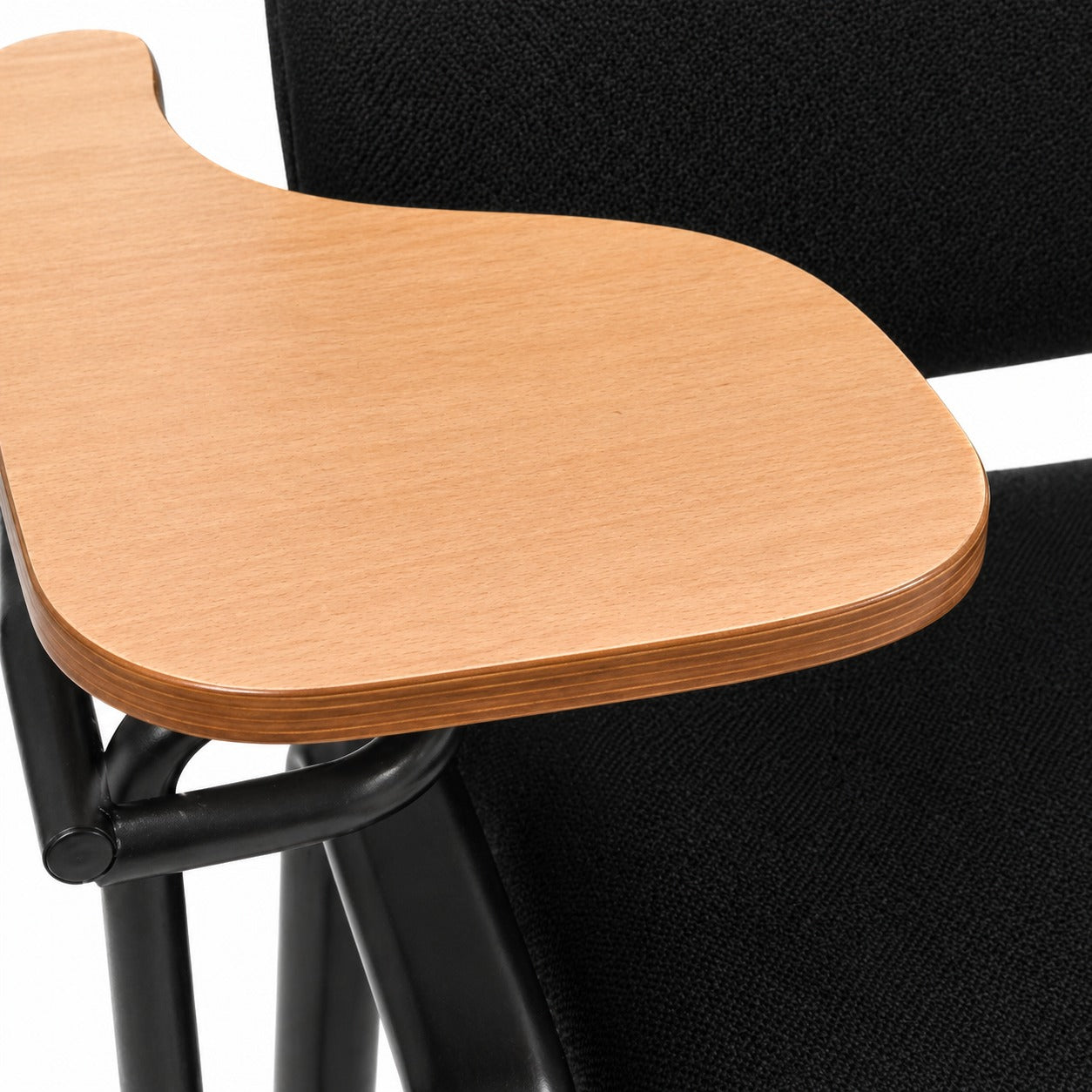 ARENA CHAIR WITH WRITING PAD GSM-7001W-F BLACK ARENA