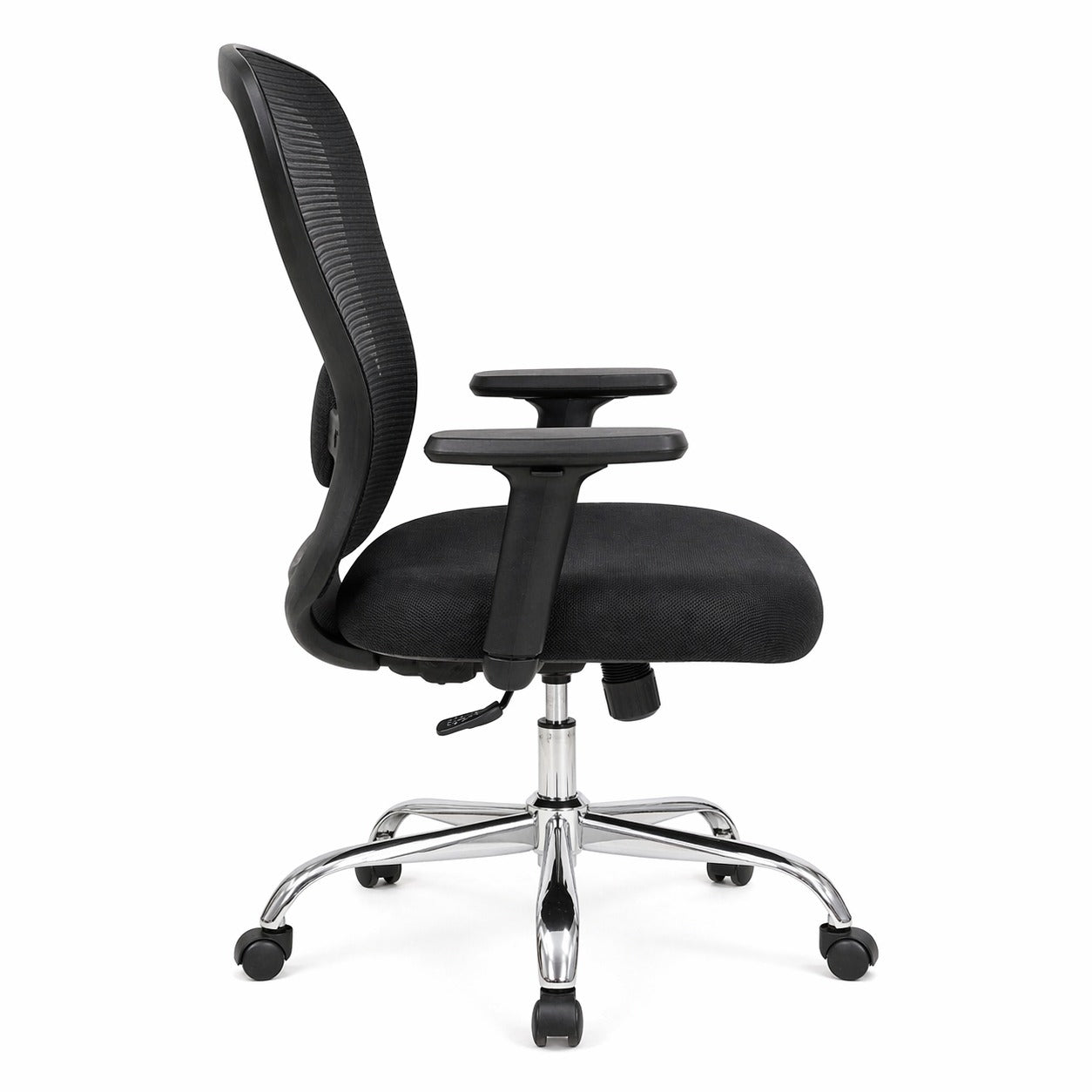 ARENA MID BACK BUG CHAIR DELUX CHROME ADJST HANDREST ARENA