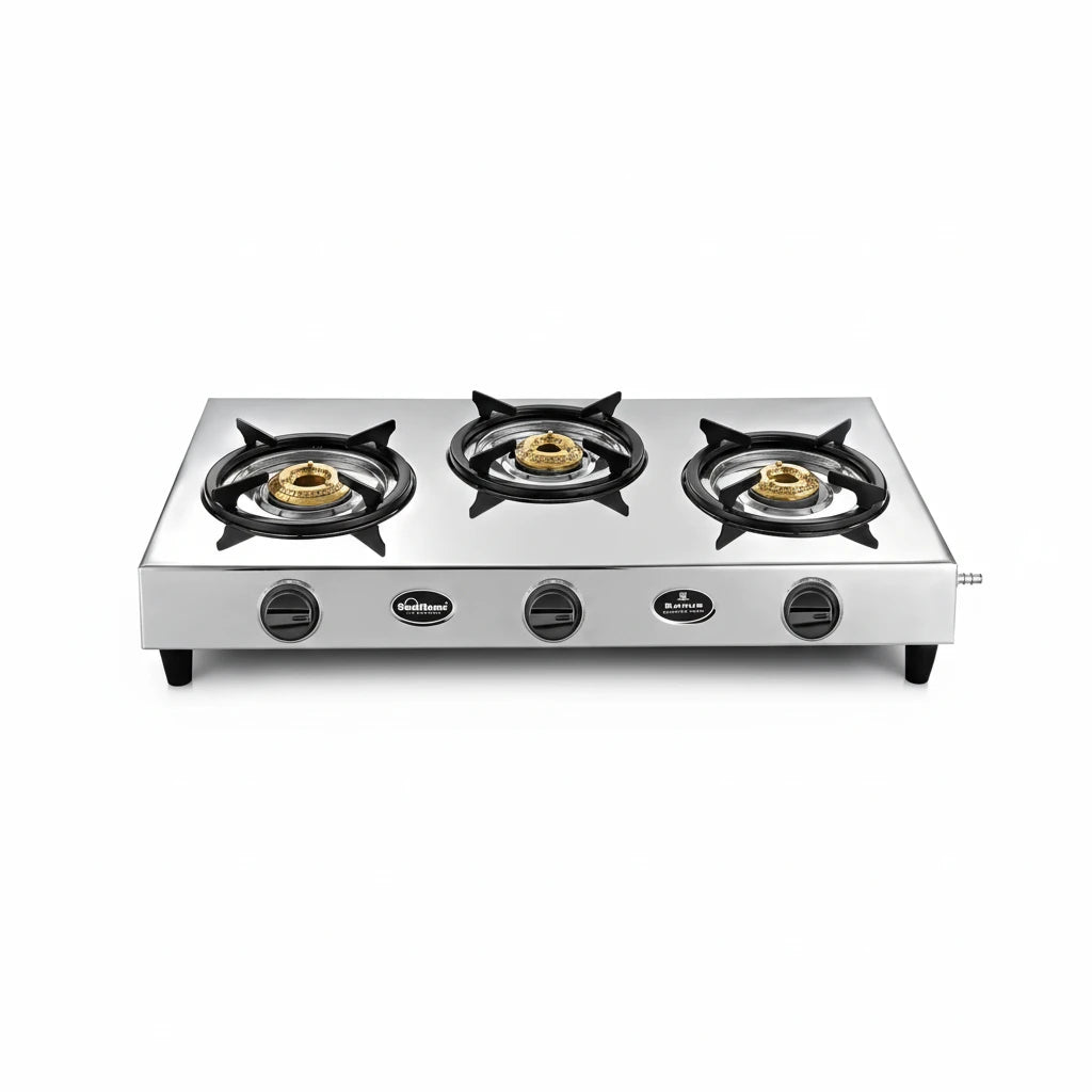 SUNFLAME COOK TOP BONUS 3B SS DX 3 BURNER SUNFLAME