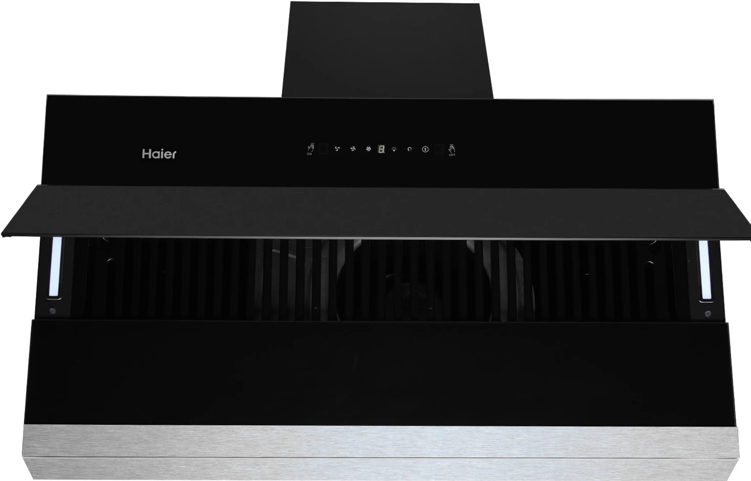HAIER HIH-V60HM-C | 60 cm, Vertical-Hood Heat Auto Clean Chimney HAIER