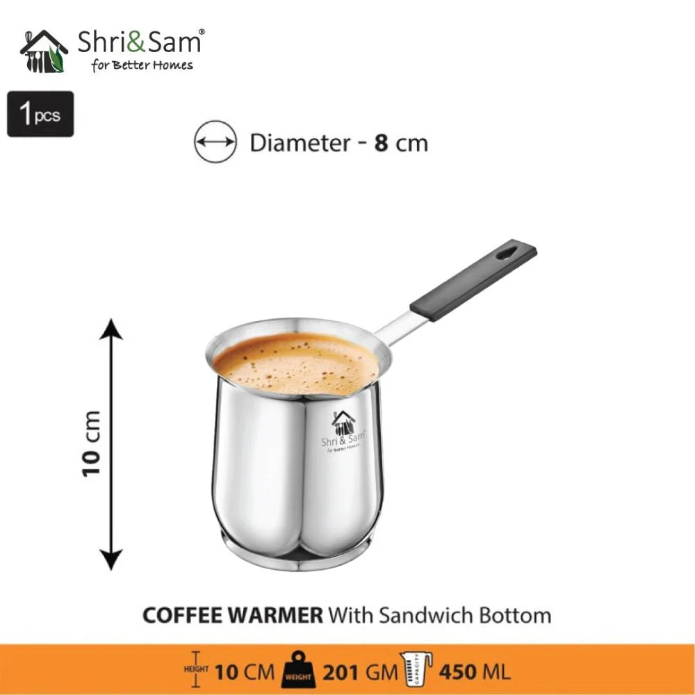 SHRI & SAM JHC-18153-700ML SS COOKWARE S/1 MFINISH SANDWITCH BOT SHRI & SAM