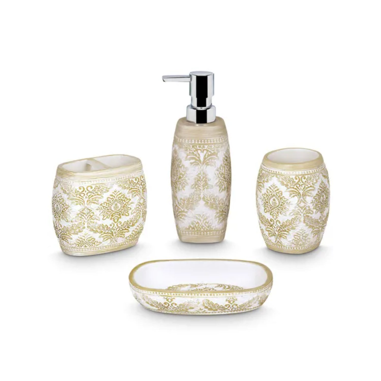 OONA SOHO Bath Set 4 pcs (Patterned) OoNA