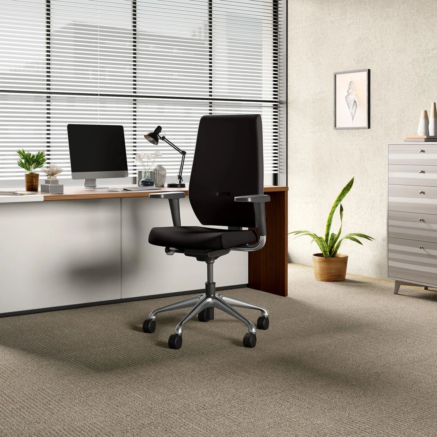 GODREJ MARVEL HB CHAIR BLACKINK 3301AXLC01 LC-01 GODREJ