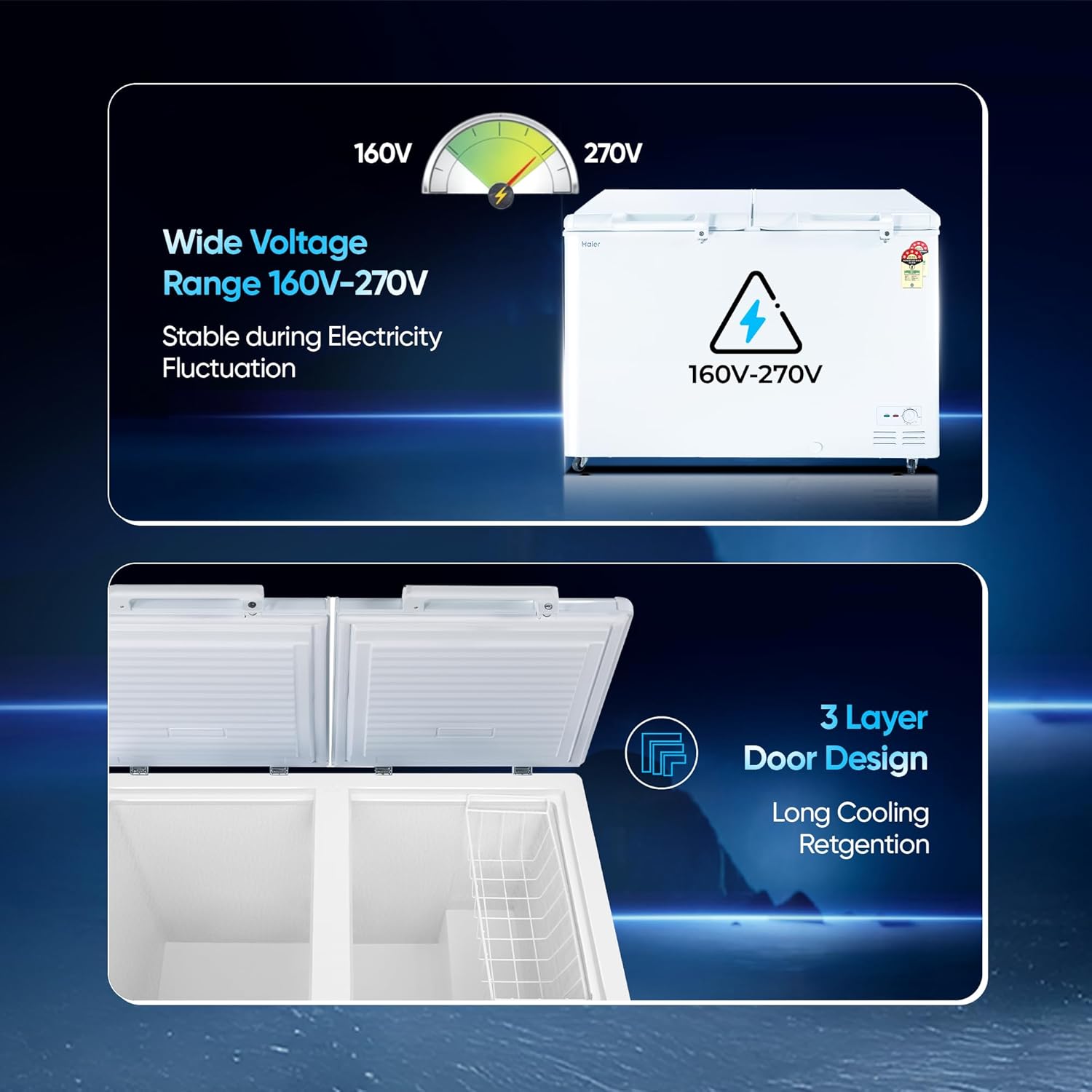 HAIER DEEP FREEZER HFC-400DM5 CMM Arena Retails Pvt Ltd