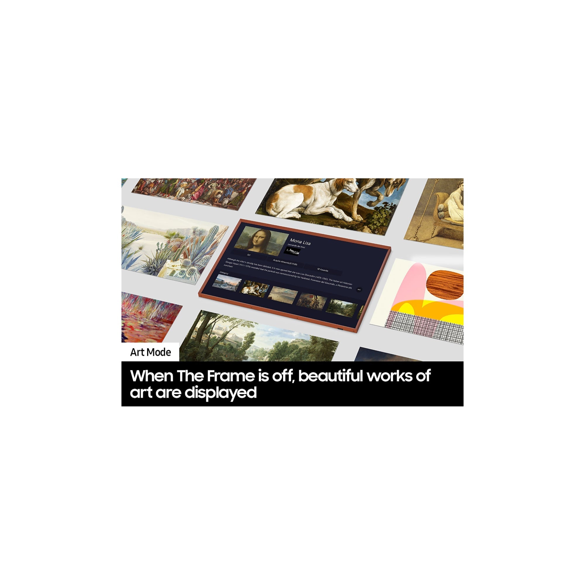 SAMSUNG 65 Inch Ultra HD (4K) QLED Television (QA65LS03B) | Customizable Frame | Art Mode SAMSUNG