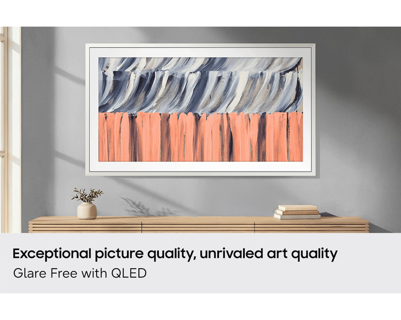 SAMSUNG LED TV QA55LS03H FRAME TV 55 INCH SAMSUNG