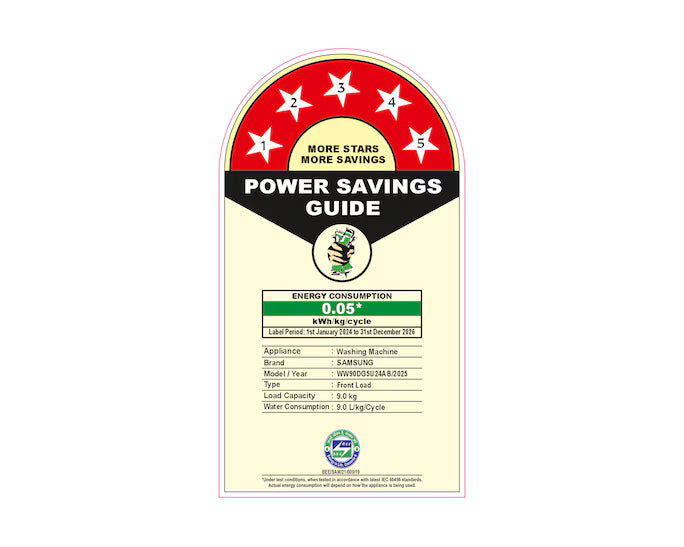 SAMSUNG FULLY AUTOMATIC WW90DG5U24AB 9 KG SAMSUNG