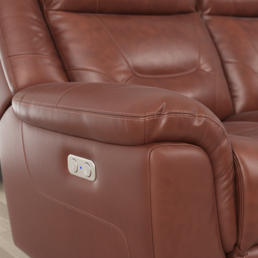 ARENA E JOY Recliner Brown ARENA