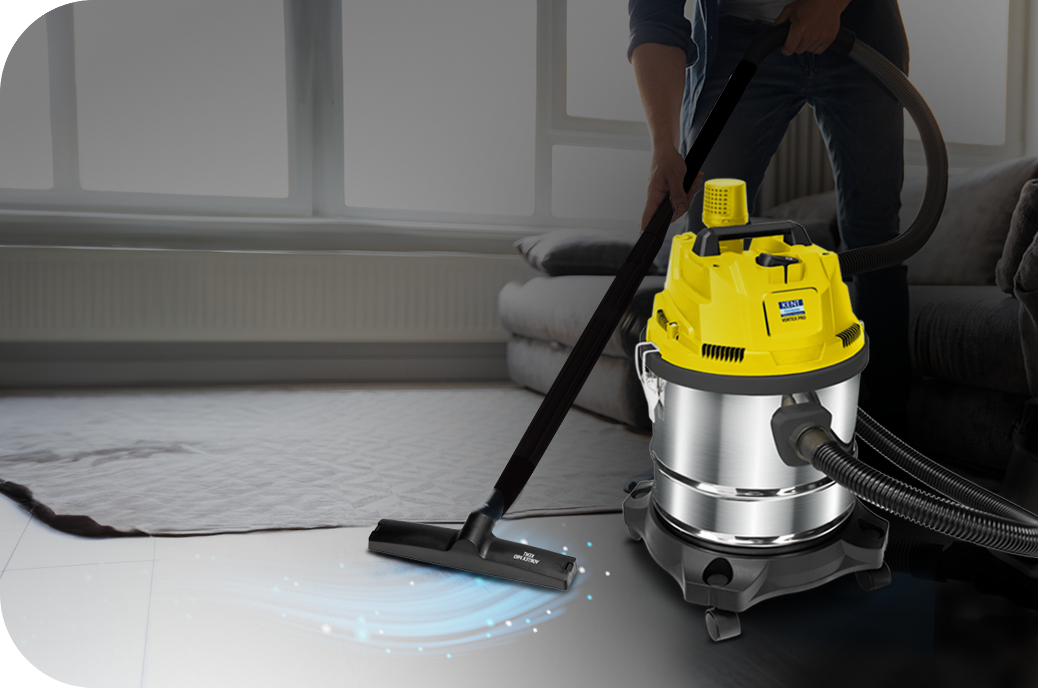 KENT VACUUM CLEANER VORTEX PRO WET & DRY V C-20L-1200 W KENT