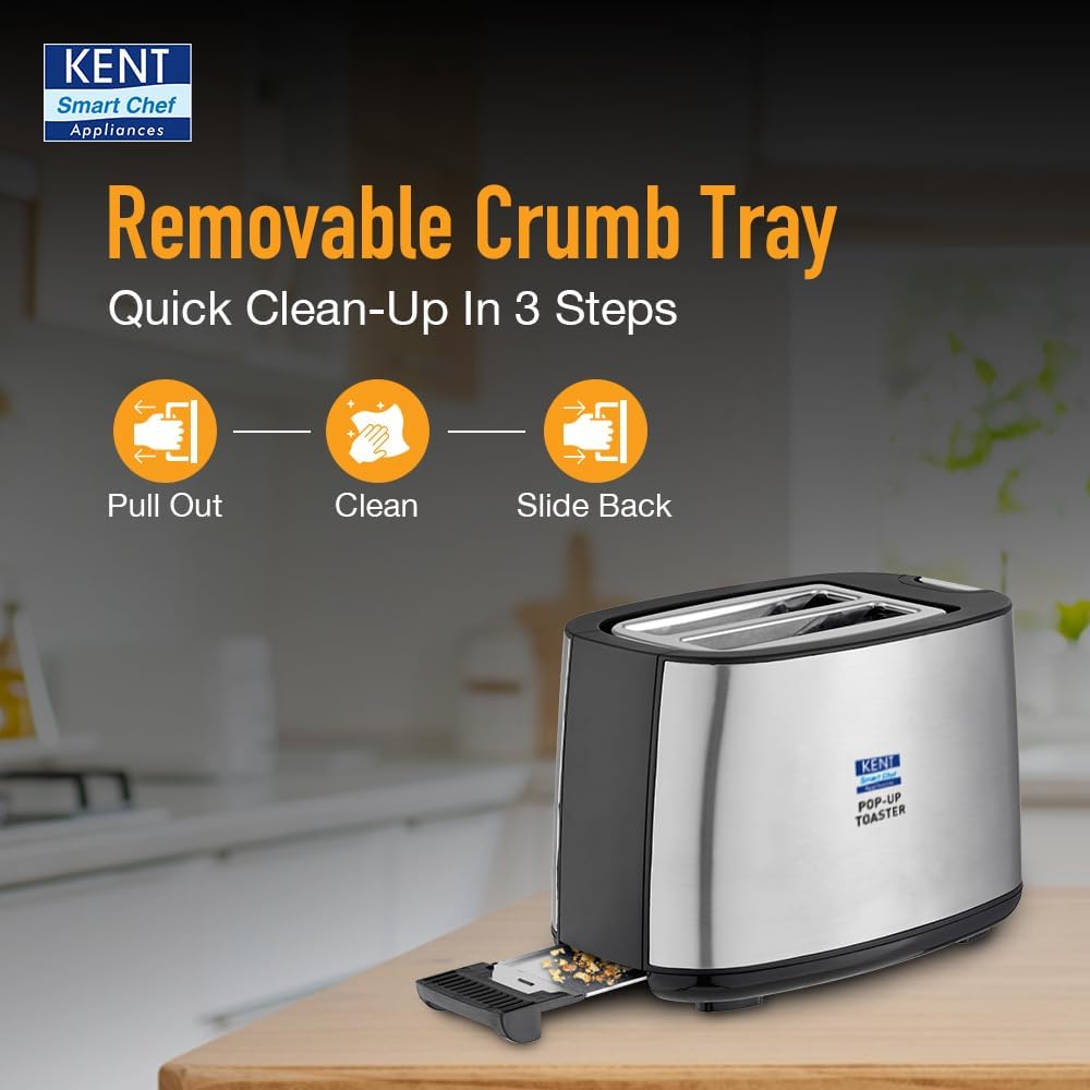 KENT TOASTER CRISP POP UP TOASTER KENT