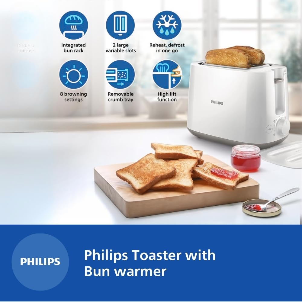 PHILIPS TOASTER HD2582 2SLICE PHILIPS