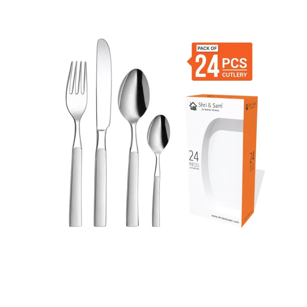 SHRI & SAM JFCH- 2110-24B/ CP DOWN CUTLERY 24PCS JEWEL SHRI & SAM