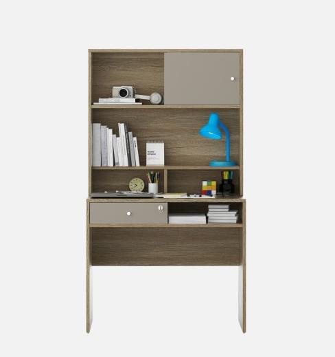 SW STUDY TABLE NESTER SEBASTIAN OAK 900X600X1600 SPACEWOOD
