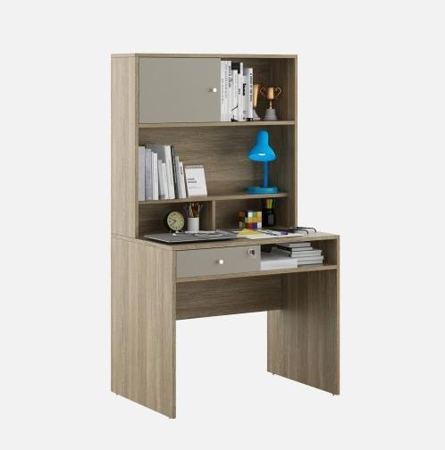 SW STUDY TABLE NESTER SEBASTIAN OAK 900X600X1600 SPACEWOOD