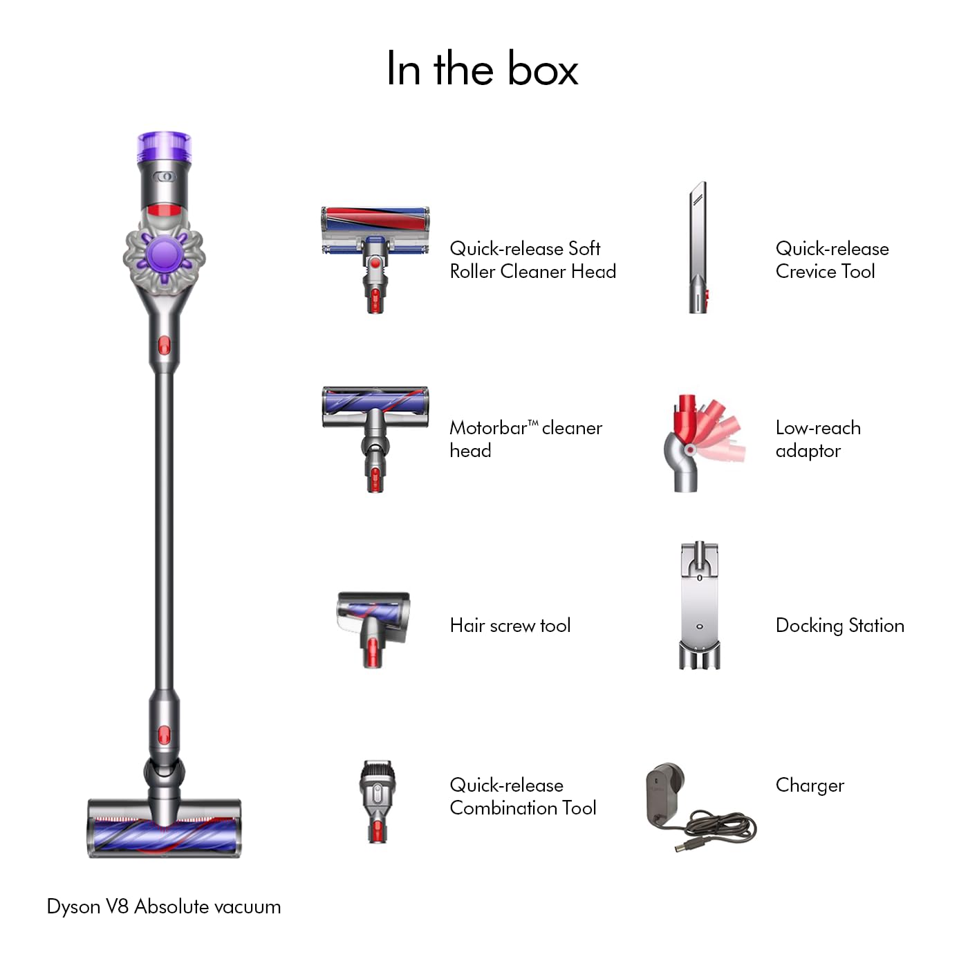 Dyson V8 Absolute Cordless Vacuum Cleaner DYSON