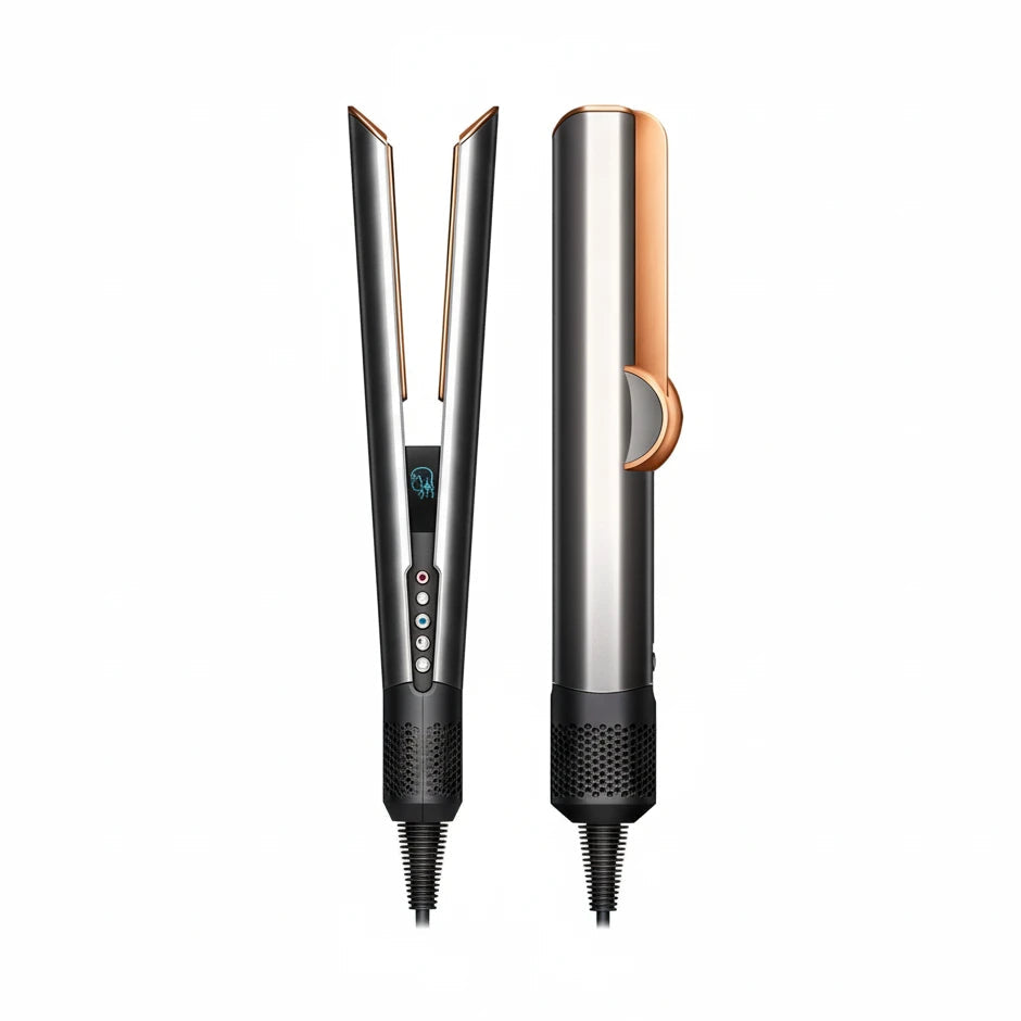 DYSON HAIR STRAIGHTENER HT01 AIRSTRAIT AS BRIGHT NICKEL/RICH CO DYSON