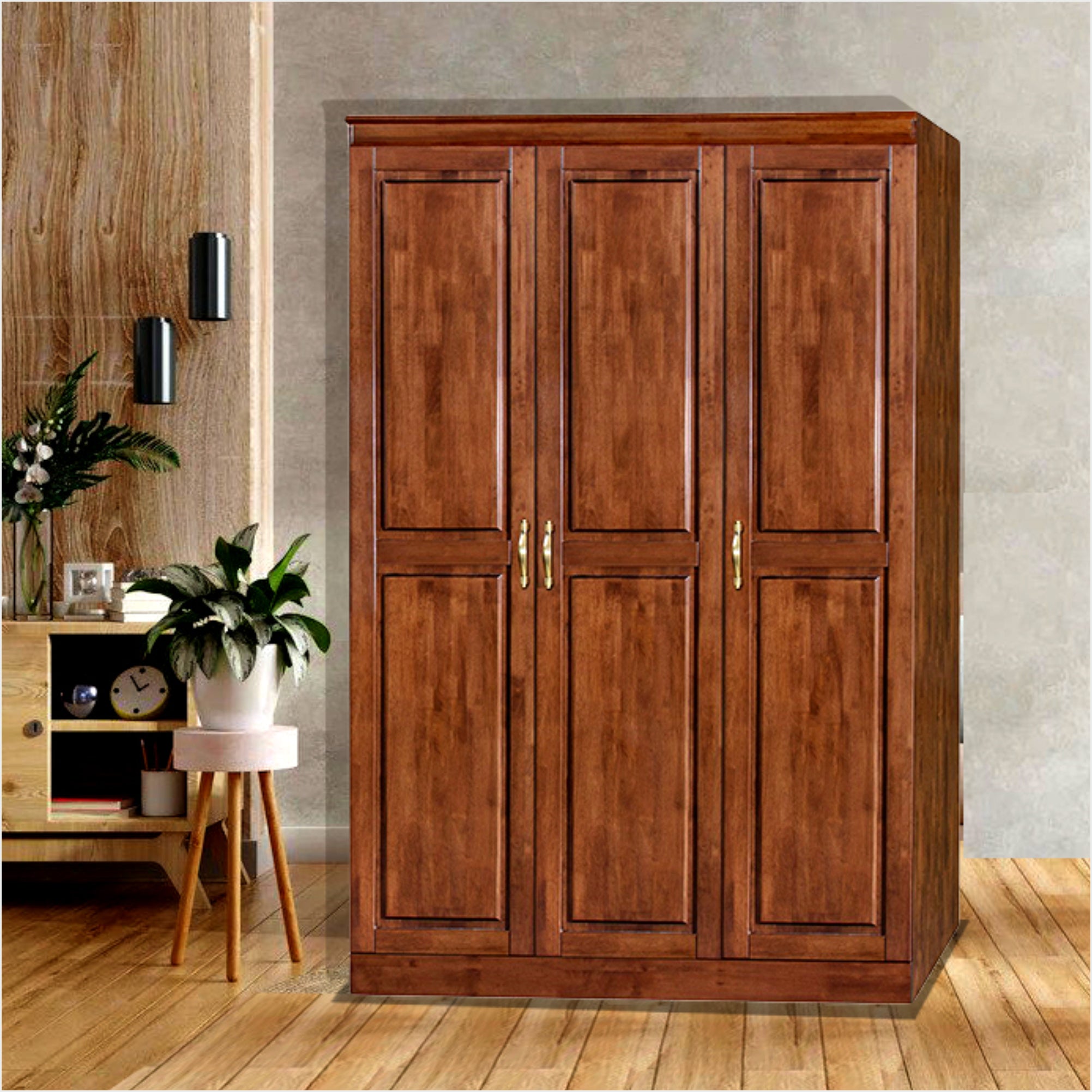 ARENA 3 Door Wardrobe Vivanta-2 Wenge ARENA