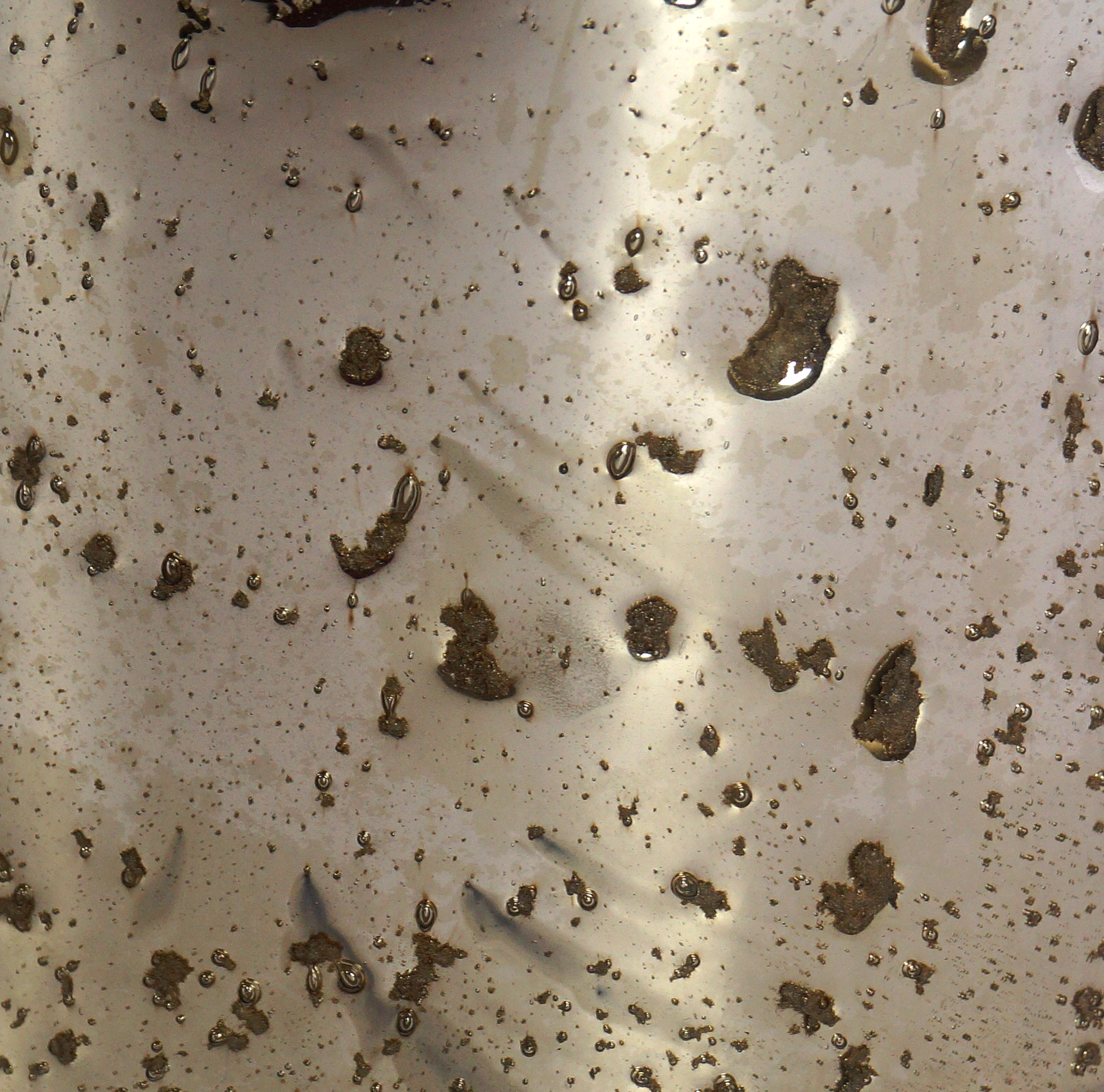 OoNA Glass Silver Bottle Big Vase OoNA