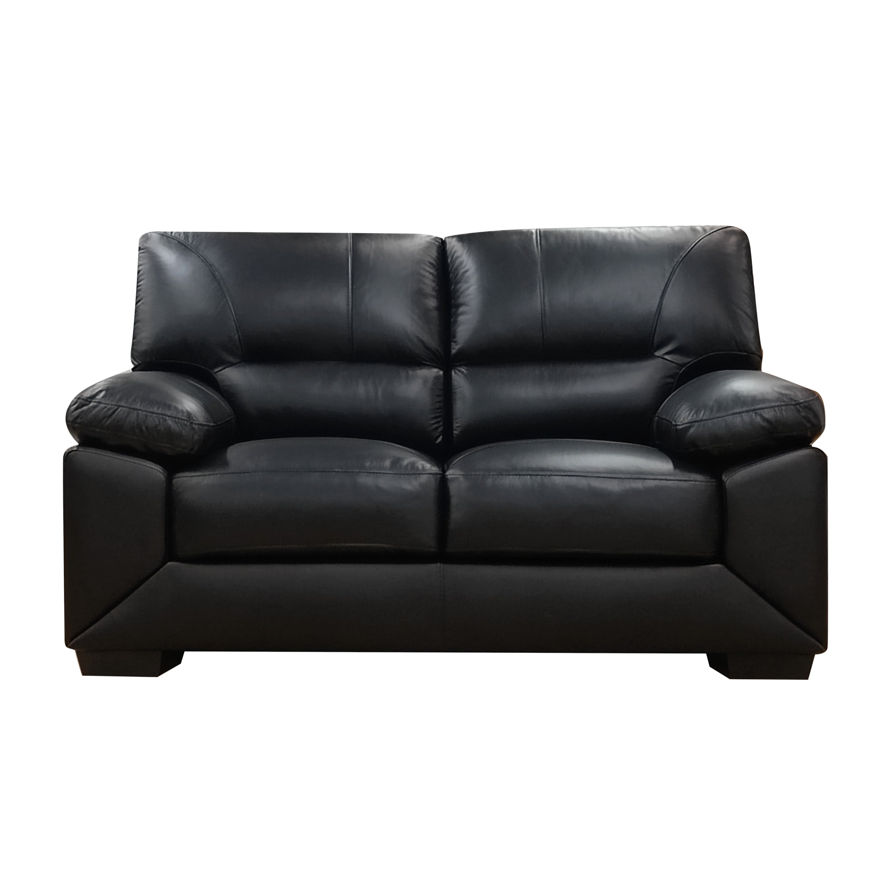 ARENA Maple 2-Seater Black Sofa ARENA