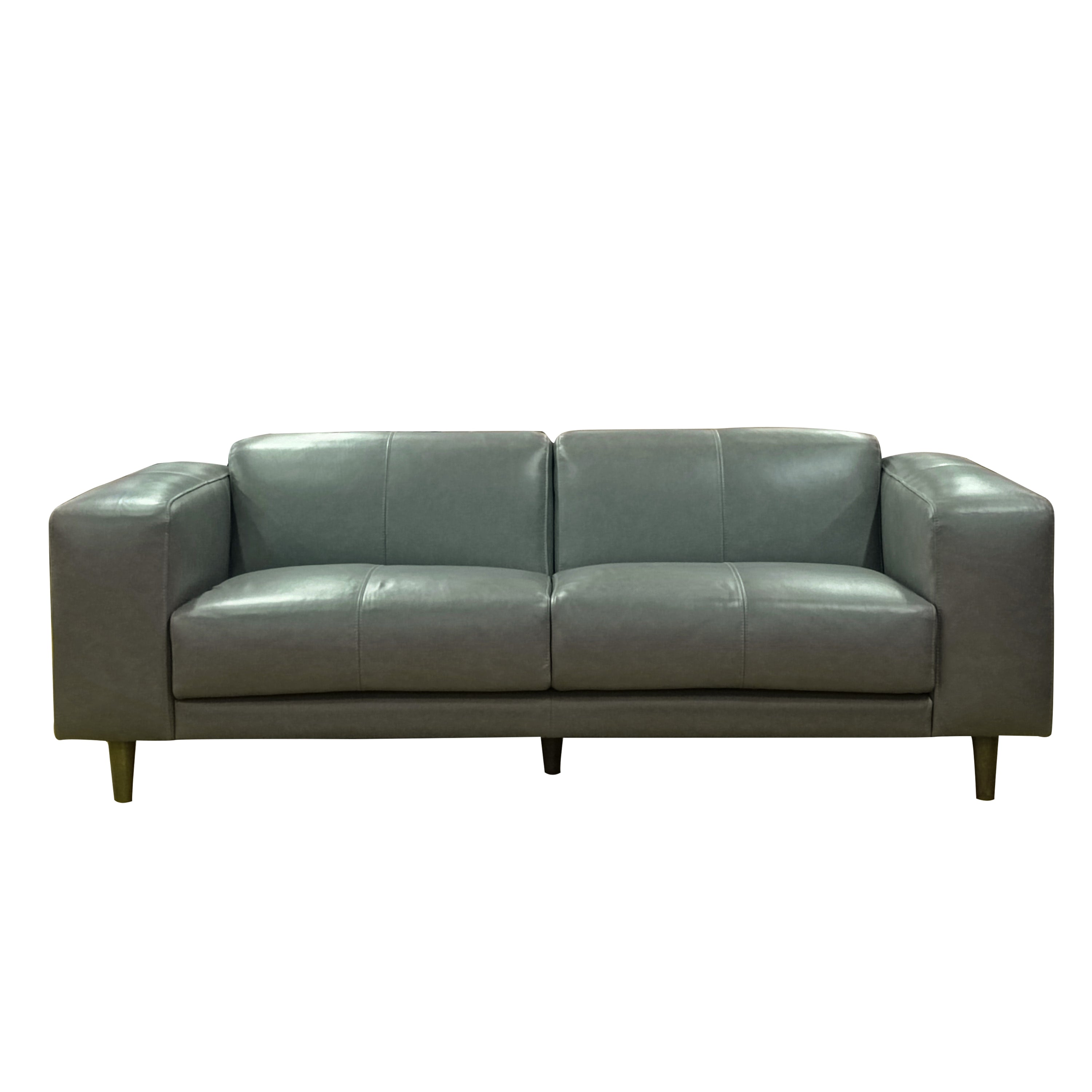 ARENA Stella 3-Seater Pebble/Celery Green Sofa ARENA