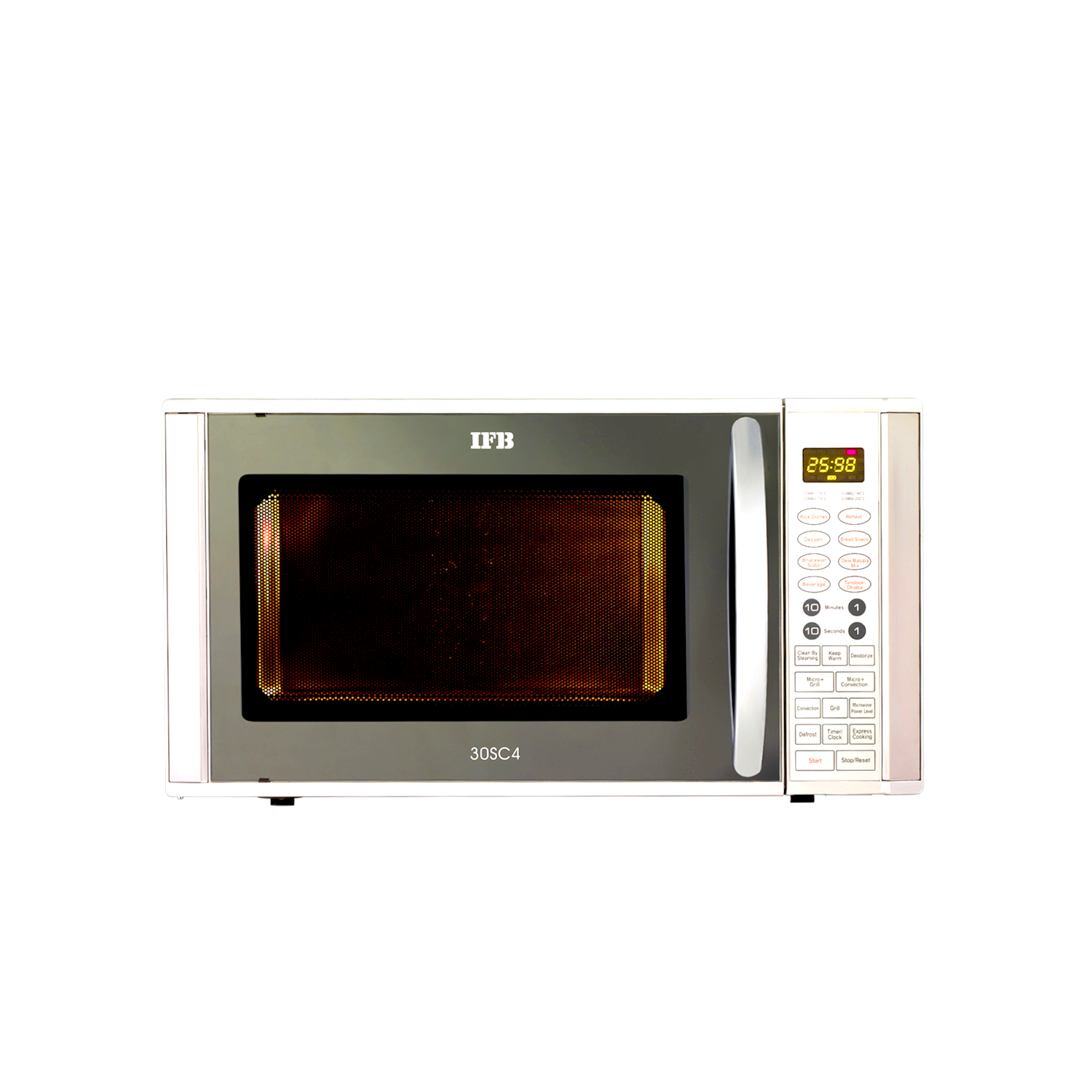 IFB 30SC4 Metal Metallic Silver 30L Microwave Oven IFB