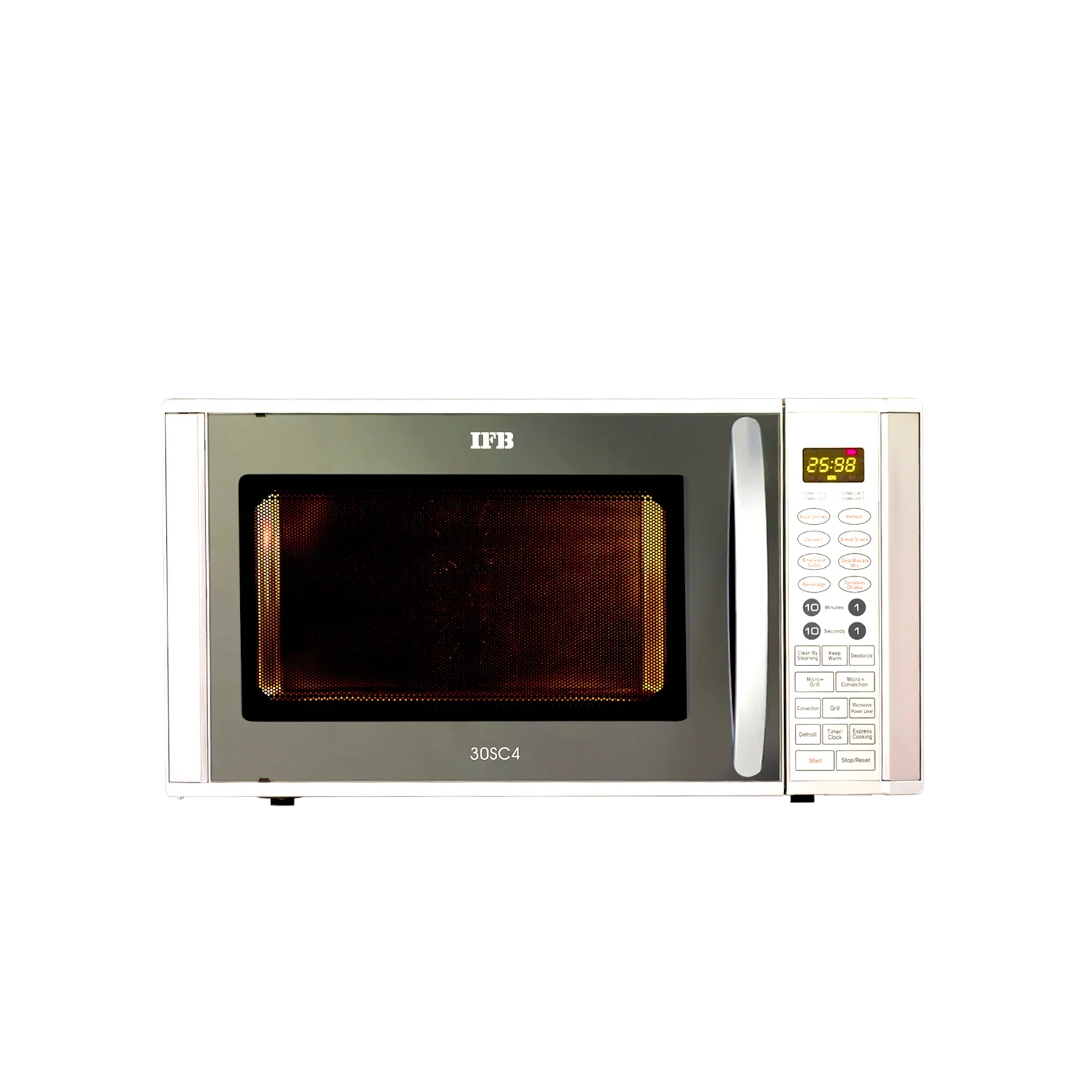 IFB 30SC4 Metal Metallic Silver 30L Microwave Oven IFB