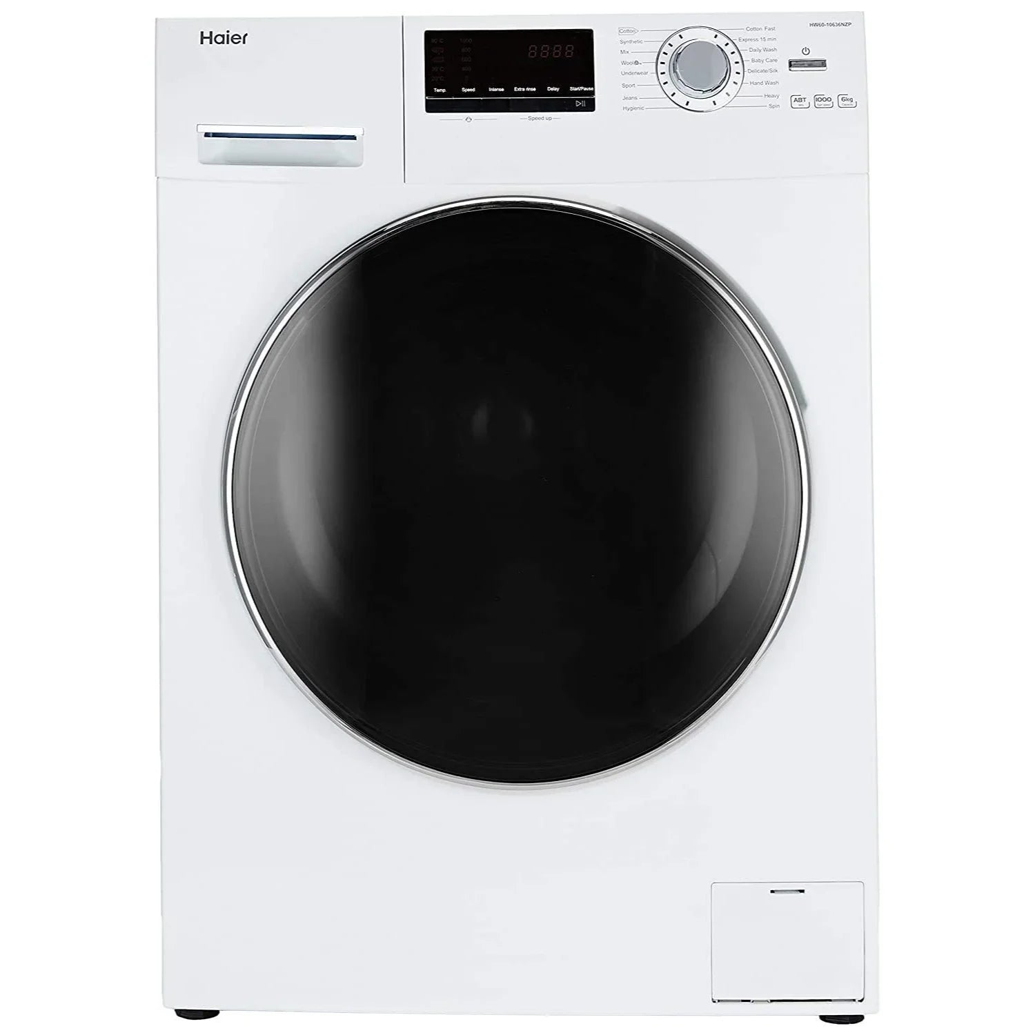 HAIER HW60-10636WNZP Fully Automatic Front Loaded 6kg Washing Machine Haier