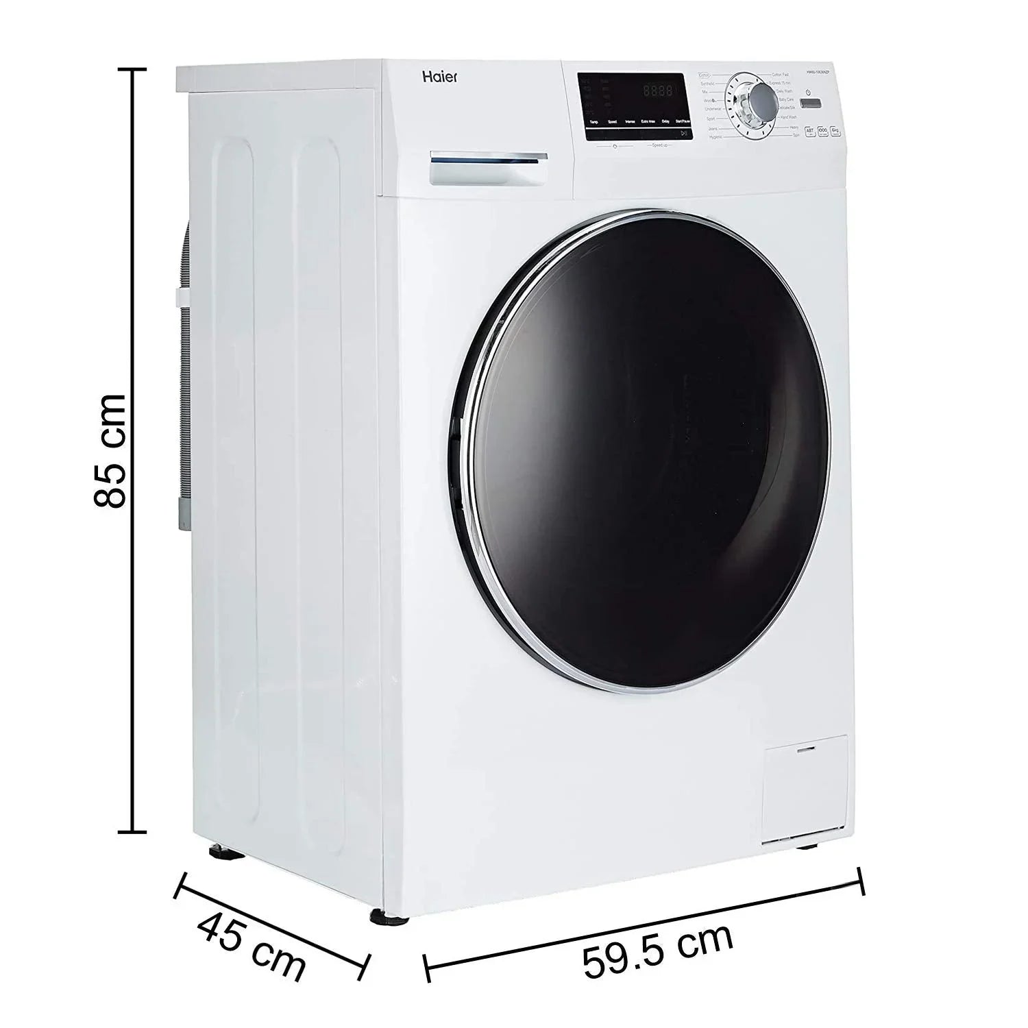 HAIER HW60-10636WNZP Fully Automatic Front Loaded 6kg Washing Machine Haier