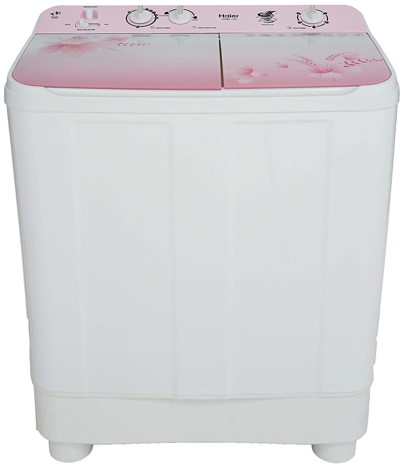 HAIER HTW80-1159 Semi Automatic Top Loaded 8kg Washing Machine HAIER