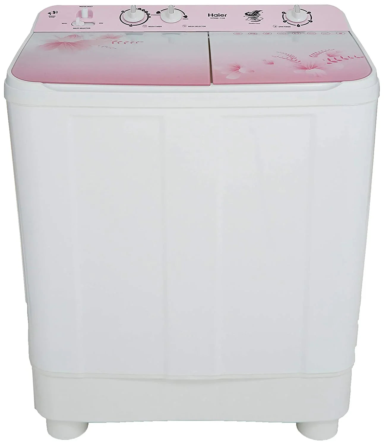 HAIER HTW80-1159 Semi Automatic Top Loaded 8kg Washing Machine HAIER