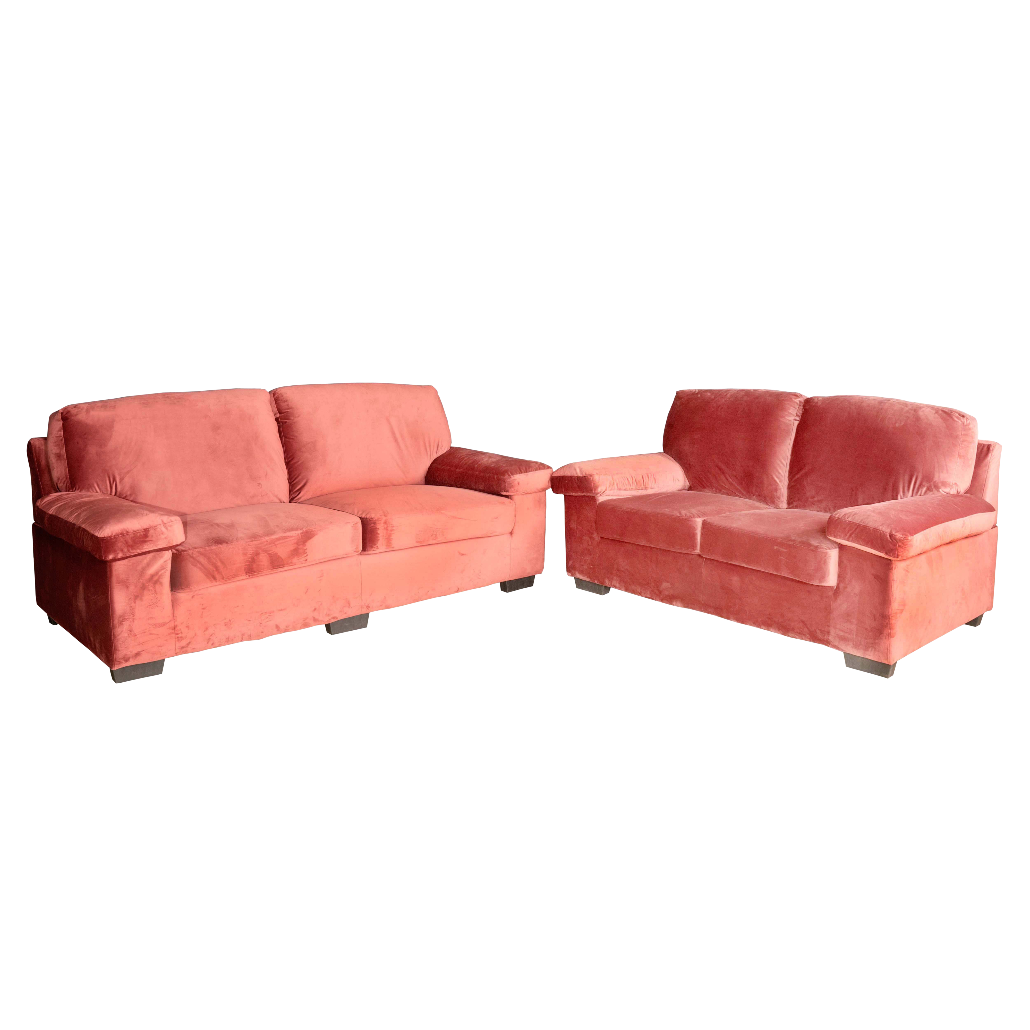 ARENA Rubelli (3+2) Maroon Sofa ARENA